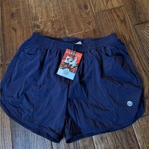 NWT GRADUAL Navy Blue Athletic Shorts Size Small